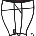mosaic accent table outdoor moroccan red round side res zaltana indoor end contemporary patio furniture trestle dining half moon with storage affordable making small extra long 150x150