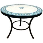 mosaic outdoor table hostbuz info tile side low iron base for set accent west elm marble console dining room sets cymbal bag drop leaf kitchen and chairs with wheels garden 150x150