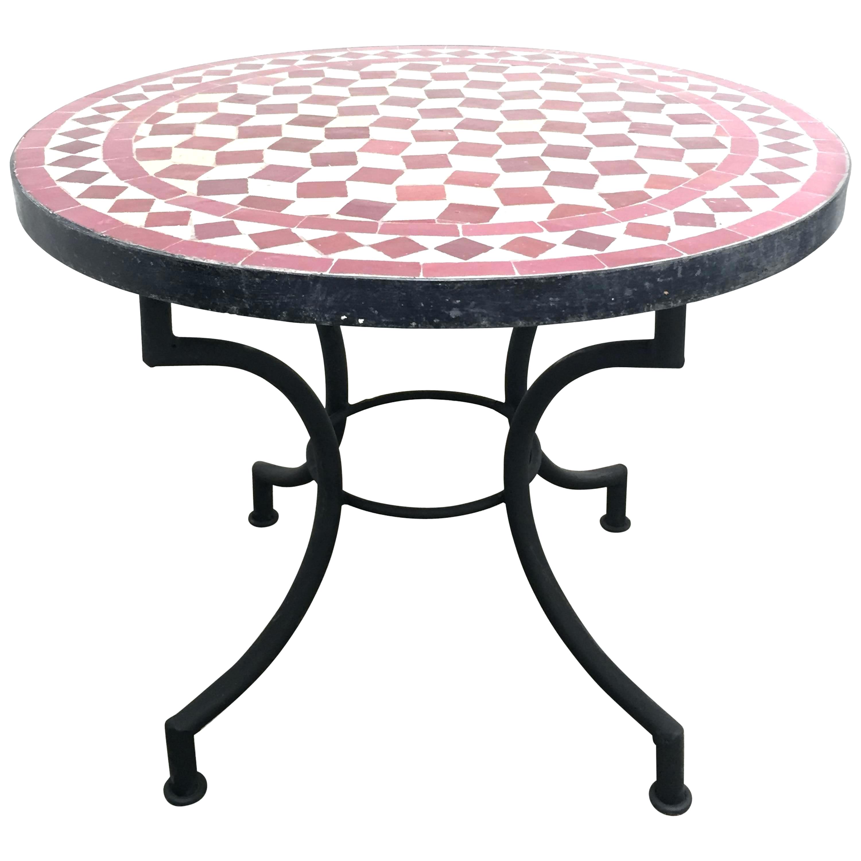 Mosaic Outdoor Side Table - Grottepastenaecollepardo ...