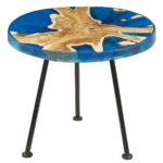 nahla resin wood side table blue wrightwood furniture small top teak root outdoor slim console ikea wooden wine racks coffee tables marble and granite office drawers bedroom night 150x150