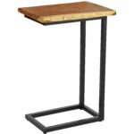 natural rectangular live edge table sheesham wood accent small bbq grill half circle entry victorian furniture funky wine racks outdoor patio pier one stools black mirror coffee 150x150