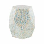 natural wood and shell faceted accent table free safavieh janika off white shipping today cherry coffee end tables rustic reclaimed knotty pine dining clear acrylic ikea small 150x150