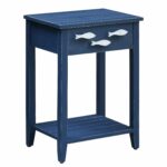 nautical navy drawer accent table with fish hardware free shipping today white round pedestal side telephone ikea smoked glass coffee dog bath tub island chairs small silver solid 150x150