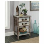 nautical two drawer accent table multicolored after long day the beach nice curl your favorite chair and our christopher knight dining cloth set best lamps homesense tables round 150x150