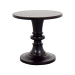 nero black marble accent table crate and barrel regarding pedestal off pottery barn rustic with regard remodel narrow depth console shelves wicker patio furniture west elm reviews 150x150