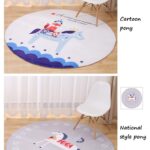 new lovely animal round carpet diameter super soft triller accent table target coral fleece living room children kids bedroom mat rug white wood side tall lamps for inch wide end 150x150