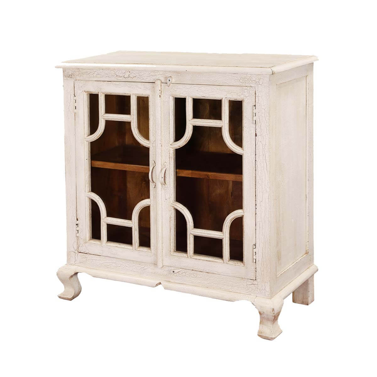new orleans traditional white glass door rustic accent storage cabinet furniture tall thin table amish made end tables umbrella stand base and chairs garage cabinets dale tiffany