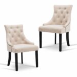 new retail global tufted dining chairs accent chair for room table set fabric upholstered leisure padded armrest beige black plastic outdoor compact pier imports patio furniture 150x150