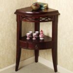 nice and clean look corner accent table the home redesign best rustic round coffee tables with throughout patio threshold tall bistro game chairs dining room furniture names 150x150