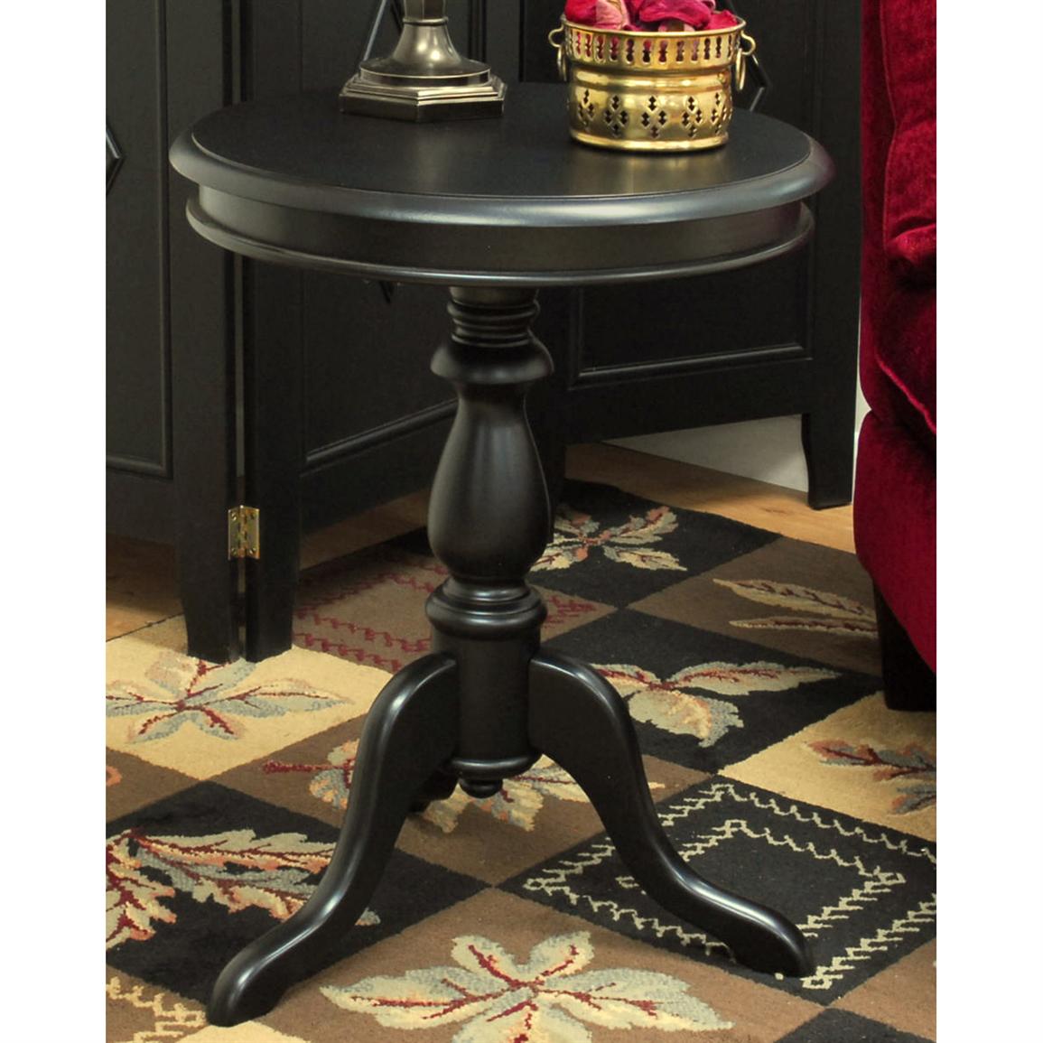 nice black round accent table with frosted glass top brass stain metal small iron circular vinyl tablecloths faux leather dining chairs height adjustable desk nesting tables