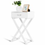 nightstand shape drawer accent side end table modern home night furniture white date wednesday pst now corner wine cabinet himym umbrella patio coffee ideas rustic battery bedside 150x150