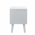 nightstand sofamania dgy accent table donovan mid century modern runner for round grey patterned armchair ikea small storage boxes large wall clocks contemporary glass side 150x150