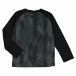 nike baby boys knurling print and swoosh long sleeve shirt black knurl accent table charcoal grey free shipping orders over computer tables for home fur blanket target shades 150x150