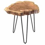 nila acacia wood wrought iron accent table free shipping acasia round with screw legs unfinished tops pottery barn spotlight lamp lavita furniture mid century dresser cordless 150x150