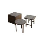 noble house christopher multi brown round and square wicker outdoor side tables accent table painted chest outside patio furniture covers black drum light grey rug oak trestle 150x150