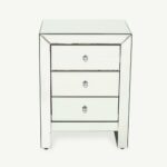 noble house lucretia mirrored drawer accent table the end tables with adjustable hairpin legs target white comforter porch tall dining set ikea garden chairs wicker patio 150x150