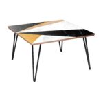 nye koncept mason glamorous geometry walnut hairpin coffee table nyk room essentials accent with black base narrow console shelves marble square toronto antique drop leaf value 150x150