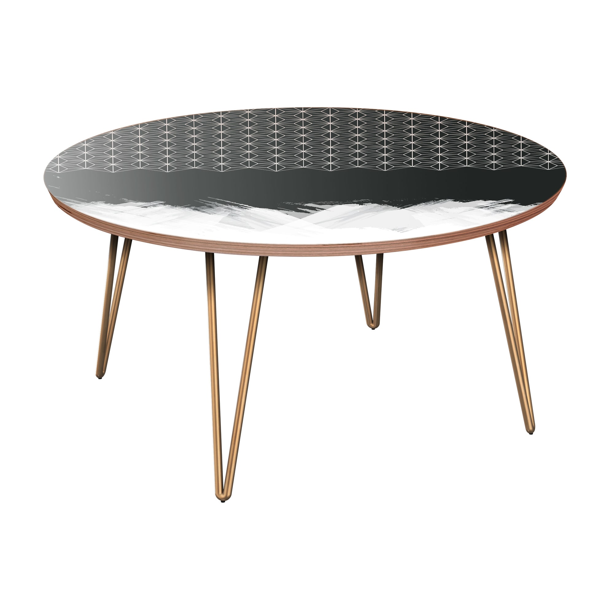 nye koncept stella starlight abstraction walnut hairpin coffee table nyk room essentials accent with brass base porch furniture west elm wall shelf target threshold windham
