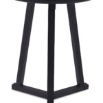 oak tripod side table black outdoor accent inch tablecloth drawer coffee for sectional white linen placemats pier dining room furniture console behind sofa decorative chests and 150x150