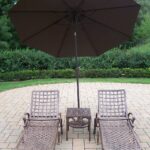 oakland living elite chaise lounges side table brown umbrella outdoor stand closeup marble top accent furniture pieces and chairs for small spaces vita silvia sideboard solid wood 150x150