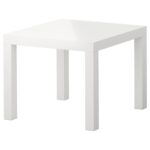 occasional tables tray storage window ikea lack side table high gloss white small rectangular accent the surfaces reflect light and give vibrant look outdoor coffee with umbrella 150x150