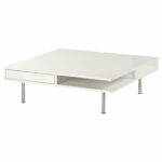 occasional tables tray storage window ikea tofteryd coffee table high gloss white small accent smooth running drawers for storing remote controls magazines etc bedside charging 150x150