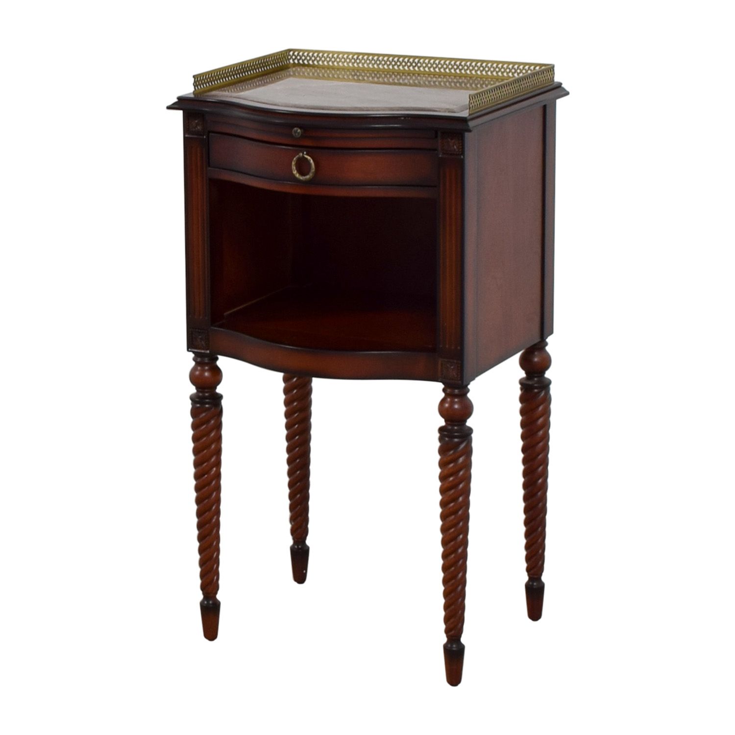 off bombay marble top with gold trim wood accent table second hand cherry inch deep console cabinet inexpensive round tablecloths antique and glass coffee rattan garden furniture