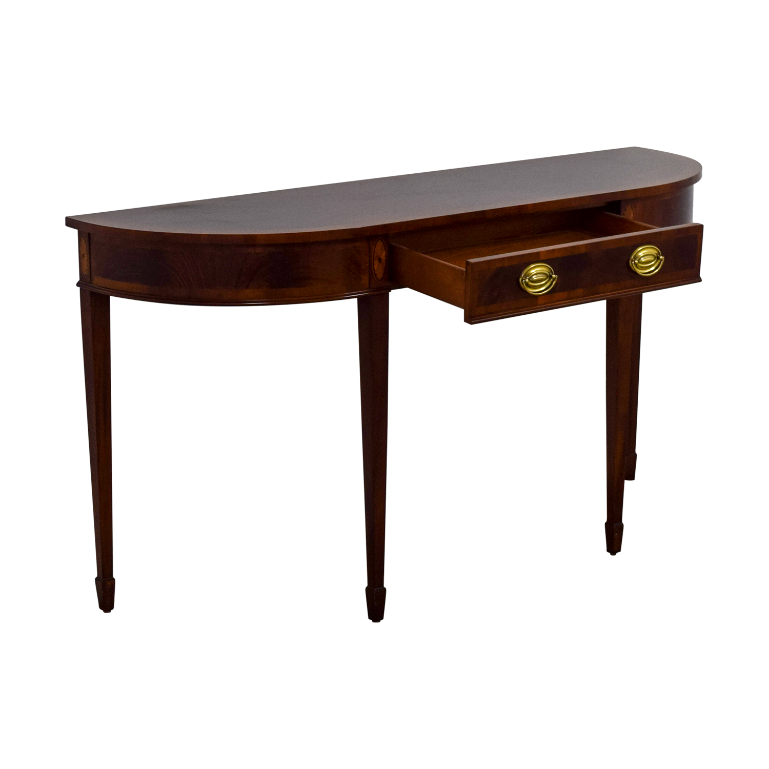 off cth sherrill occasional furniture sell reproduction cherry wood single drawer sofa table accent tables narrow console black dining set marble and chairs nightstand ethan allen