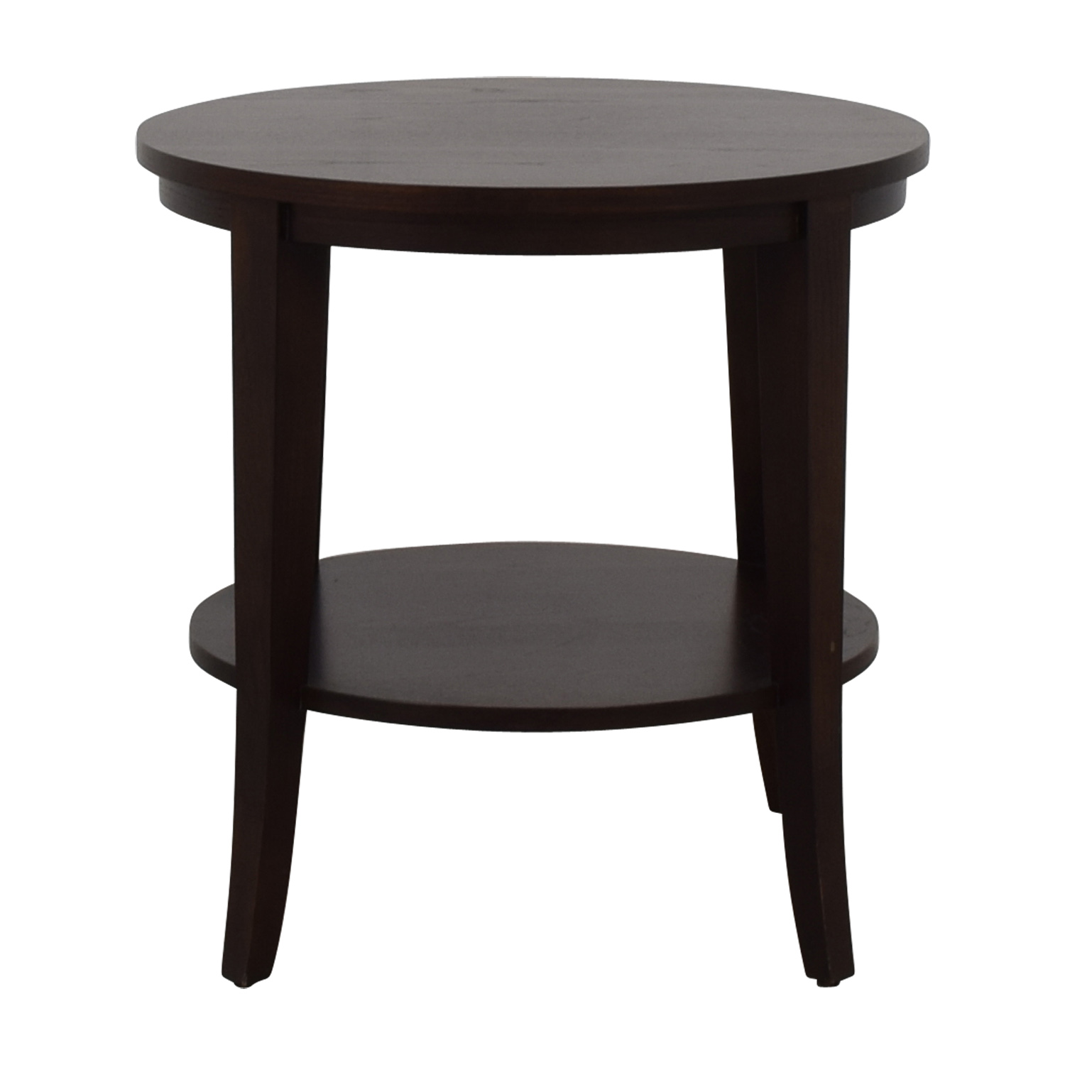 off ethan allen round wood accent table tables oak end glass for coffee linen napkins bulk next living room furniture best patio king bedding sets covers square black metal and