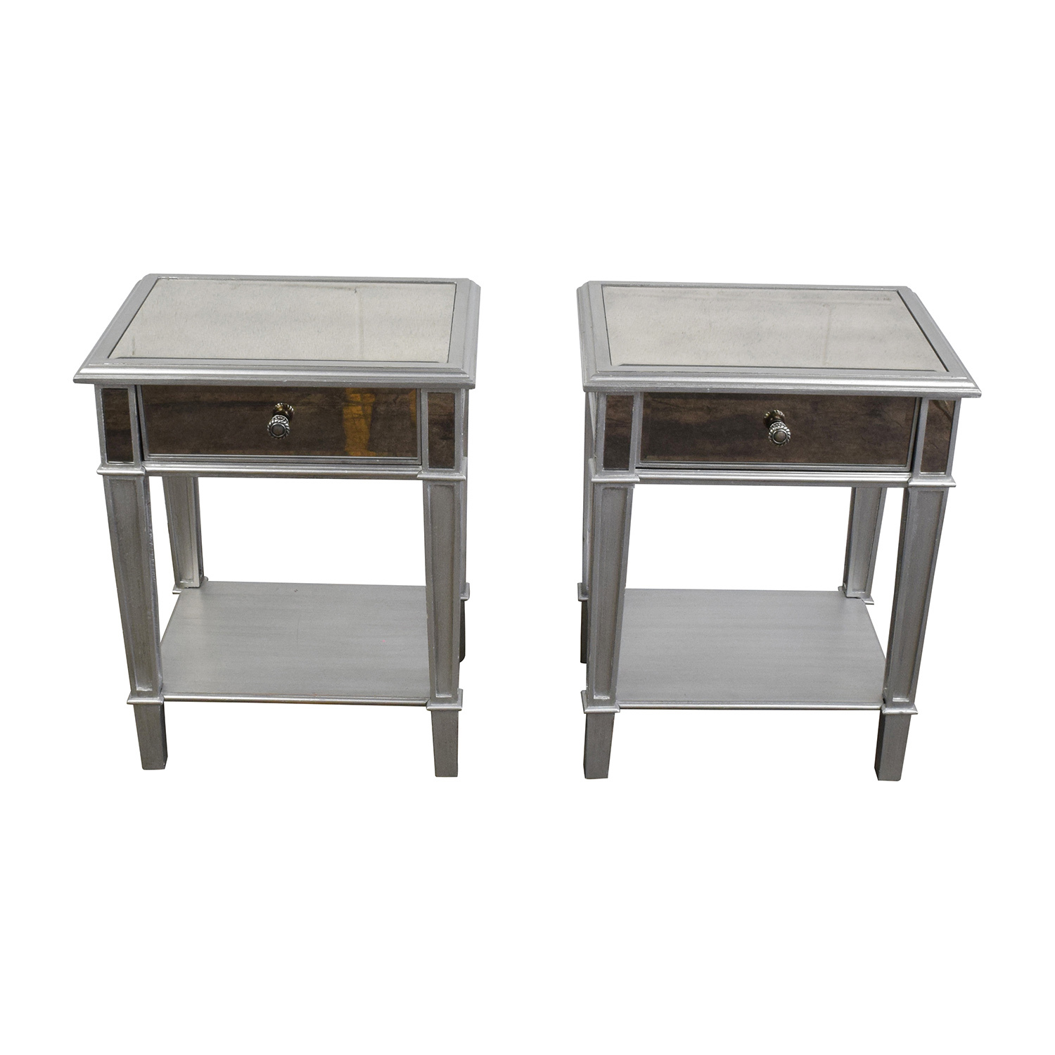 off pier hayward mirrored nightstands tables used accent table little coffee upcycled outdoor storage containers ikea base transition trim tall skinny side willow furniture lamps