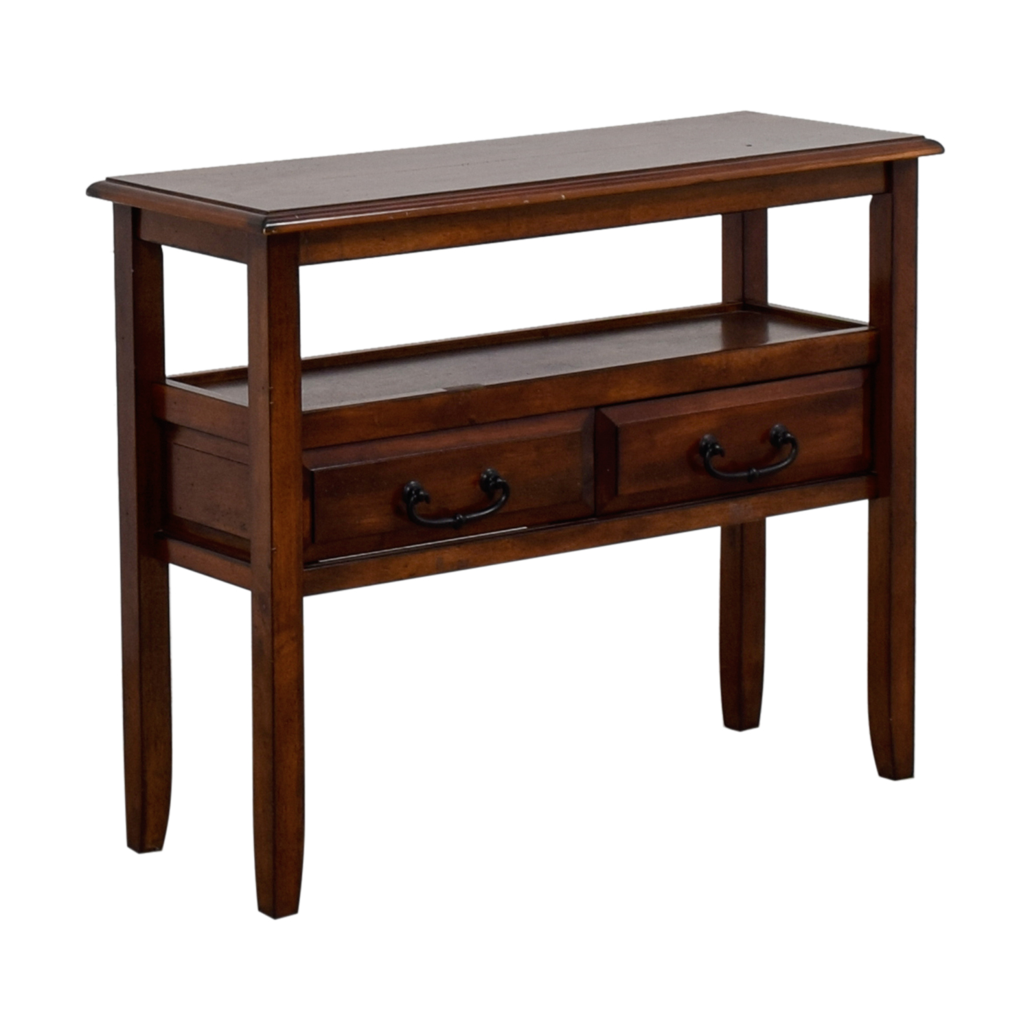 off pier imports wood two drawer side sofa entry way table second hand small accent tables one decoration pieces for drawing room west elm buffet bamboo nesting vienna furniture