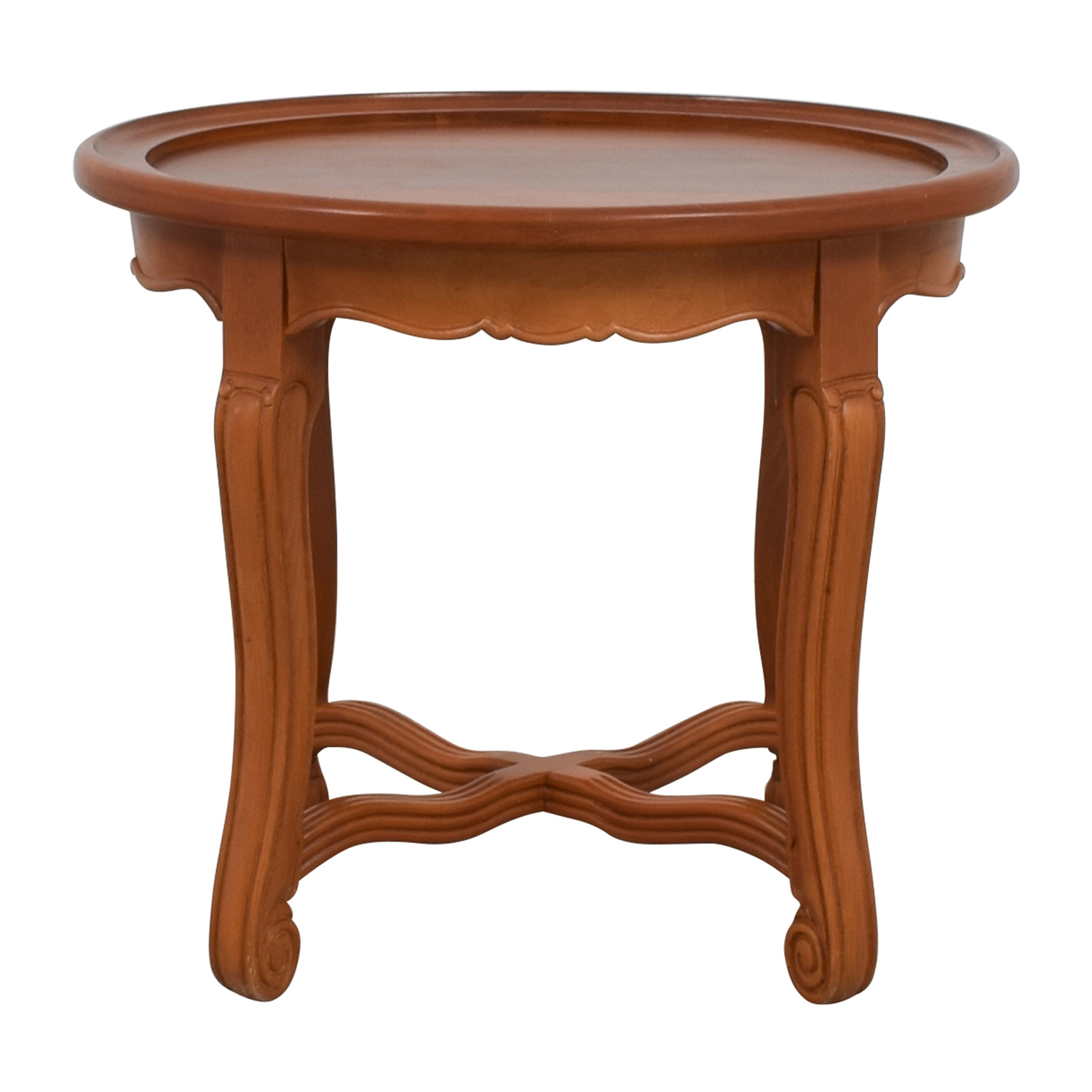 off round antique wood side table tables end small wrought iron with umbrella hole tablecloths leick furniture magazine projects oval accent dog crate cover plans ashley chairs