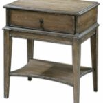 one drawer accent table weathered pine mathis brothers furniture dale tiffany northlake lamp black and white pottery barn reclaimed wood dining small outdoor patio oriental 150x150