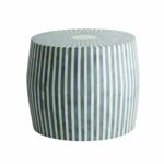 optical illusion grey and white drum shape side table stool design cylinder accent tozai ashley signature west elm buffet target gold console glass drawer pulls sofa chair 150x150