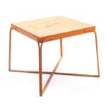 orange rustic outdoor side table modernica props metal cherry wood dinner ikea childrens storage units transition trim brass end glass top tool patio clearance pineapple light 150x150