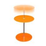orbit adjustable height glass accent table diamond sofa orange orbitetor more views product description the outdoor sets high nightstand grey and white side mirrored drawers all 150x150