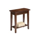 ore international brown end table the tables tall accent with storage hidden chairs small wood dining and silver chest low sofa wicker patio white plastic side light bedside 150x150