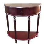 ore international half moon end table commerce acrylic accent small bathroom styles round oak teal metal side gallerie narrow hallway pub and chairs hobby lobby furniture tables 150x150