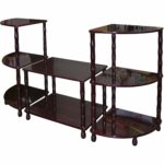 ore wood tier accent table set dark cherry finish spin prod foyer chest wall mounted console small fold coffee telephone stand corner oak wine rack ikea slim storage high end 150x150