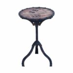 organic inspired distressed accent table uma gardner white black from furniture strip between carpet and tile marble glass coffee metal dining room chairs rose gold desk lamp 150x150