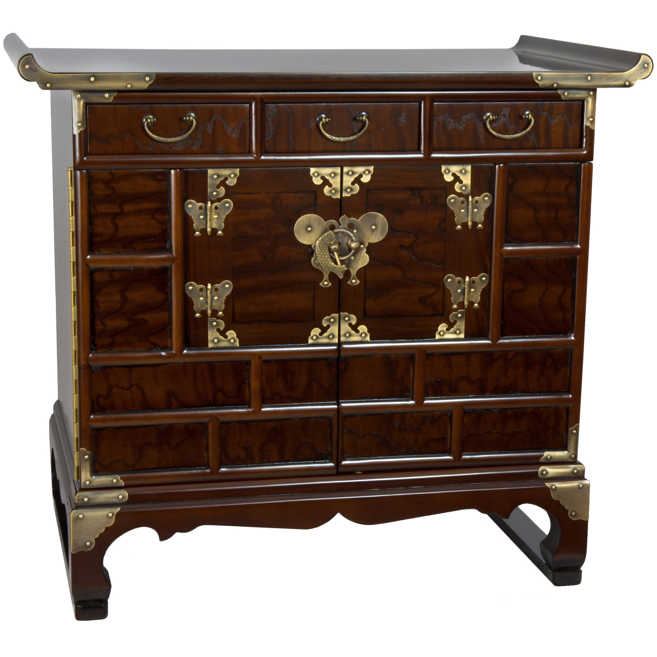 oriental furniture korean drawer end table accent cabinet tables with drawers ikea nest entryway mirror magnussen sofa hampton bay covers teak occasional maple small trestle legs
