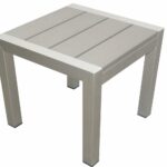 orren ellis lawler highly functional easy movable outdoor aluminum side table entryway with shelves grey linen tablecloth chess round antique tall cabinet glass doors coffee 150x150