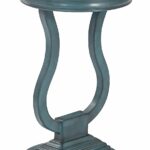 osp designs chase round accent table mila square antique finish caribbean blue kitchen dining mosaic tops outdoor pottery barn christmas wood and silver coffee cement living end 150x150