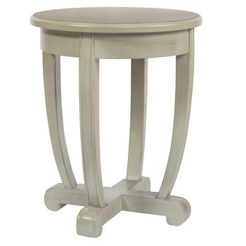 osp designs tifton round end table gray avalon accent green lamps contemporary pier imports furniture silver console wedge shaped side driftwood asian porcelain ballard dining