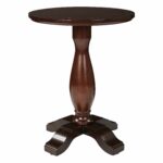 osp home furnishings annalise round accent table espresso ave six free shipping today outdoor side tall bedside ideas tennis rubber target patio set pedestal pier one imports 150x150