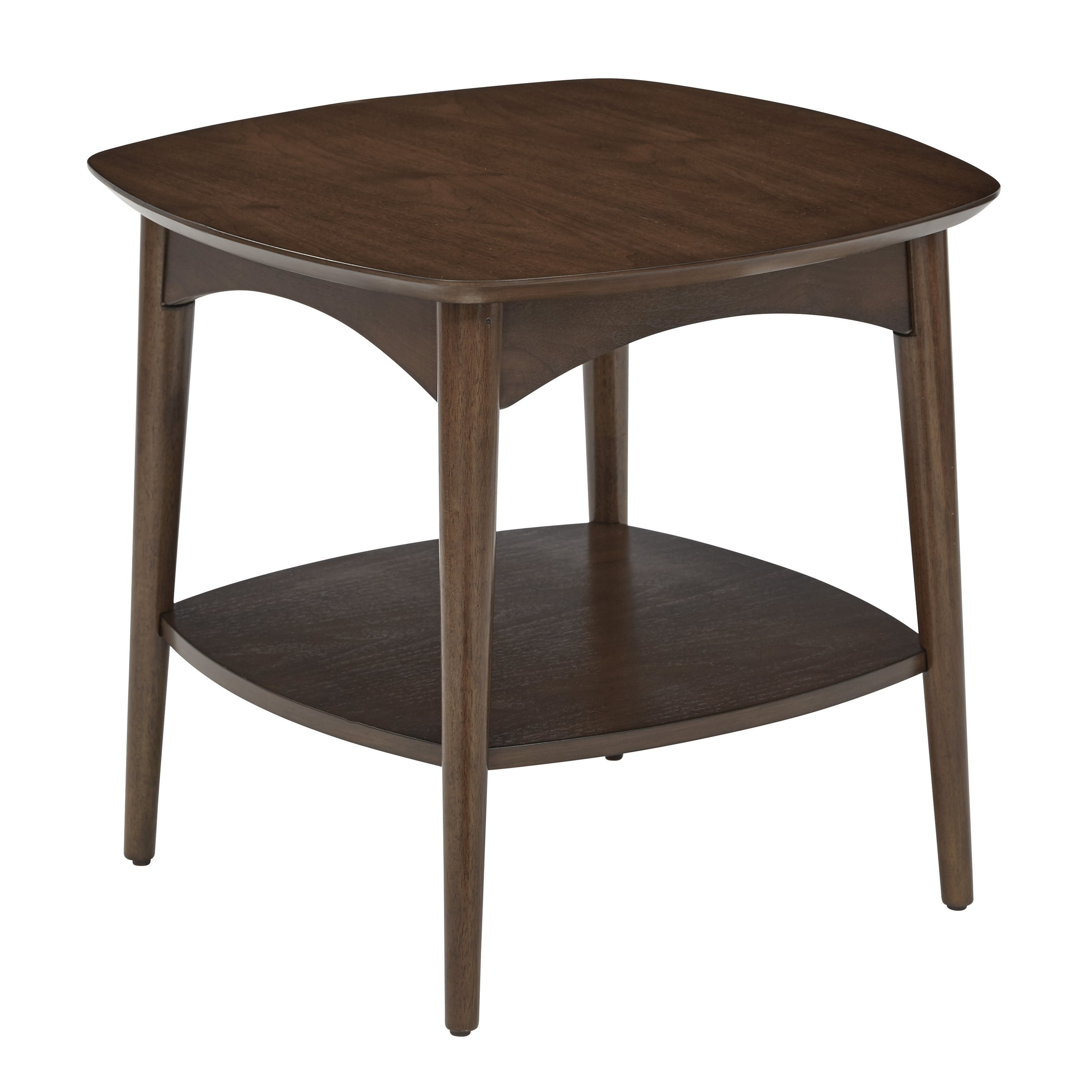 osp home furnishings mid century copenhagen accent table walnut finish free shipping today diy folding round metal bedside oriental furniture lamps outdoor coffee ideas dining mat
