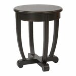 osp home furnishings tifton round accent table free shipping black today coffee with metal legs lamps under teton wood nightstand drawers modern tablecloth beach house decor teal 150x150
