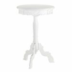 outdoor accent table round mini rococo patio dining white side rustic trestle style kitchen building barn door gateleg drop leaf italian lamps for living room big ott pottery 150x150