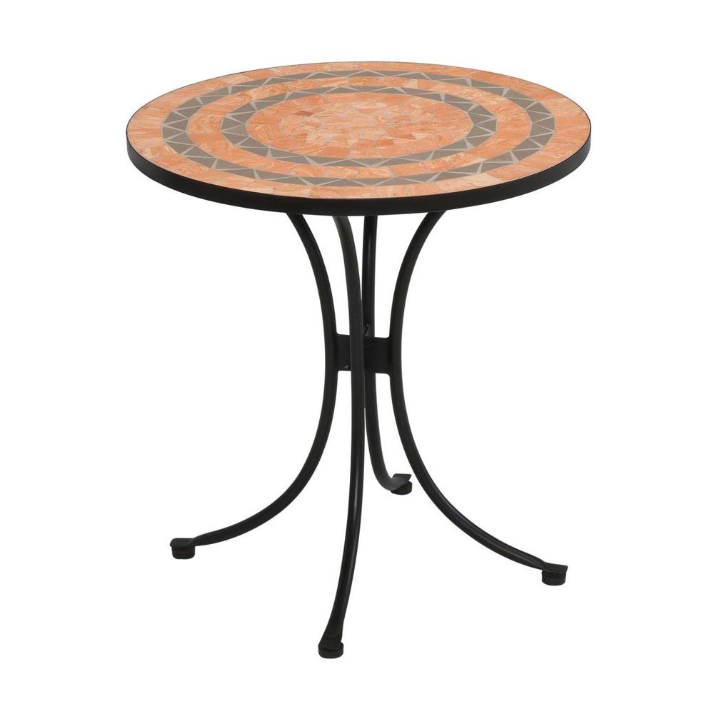 outdoor bistro tables patio the home styles spring haven umbrella accent table terra small pub white drop leaf kitchen brass drum sei mirage mirrored lenovo hobby lobby furniture