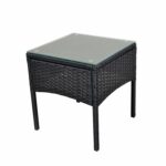 outdoor coffee table with umbrella hole attractive patio best low furniture wrought iron small side throughout amazing aomuarangdong for antique white entry circular vinyl 150x150